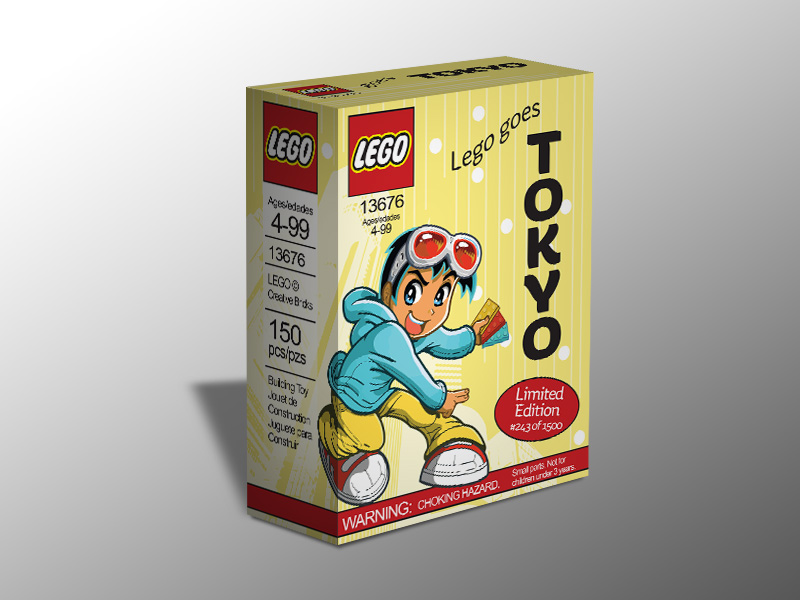 Lego Tokyo Package Design