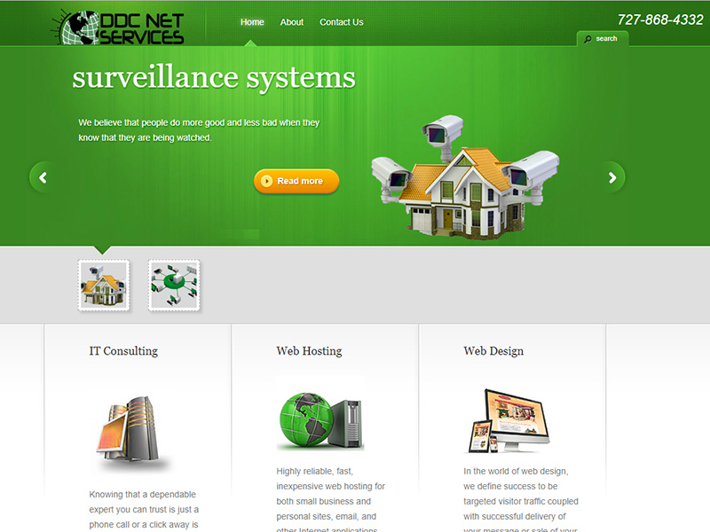 DDC Net Services Website
