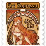 Printed Postage Stamp Design